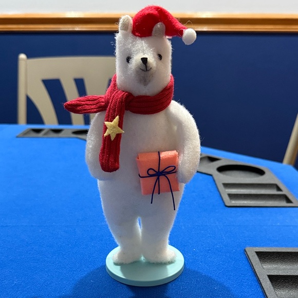 Wondershop Other - Wondershop Festive Polar Bear with Red Scarf and Hat